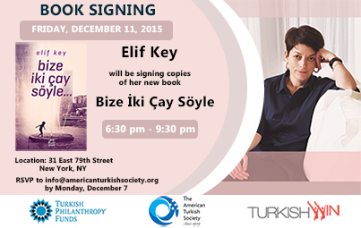 Elif Key Book Signing