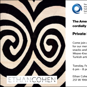 Come join us at Ethan Cohen Gallery for our Members Only event!